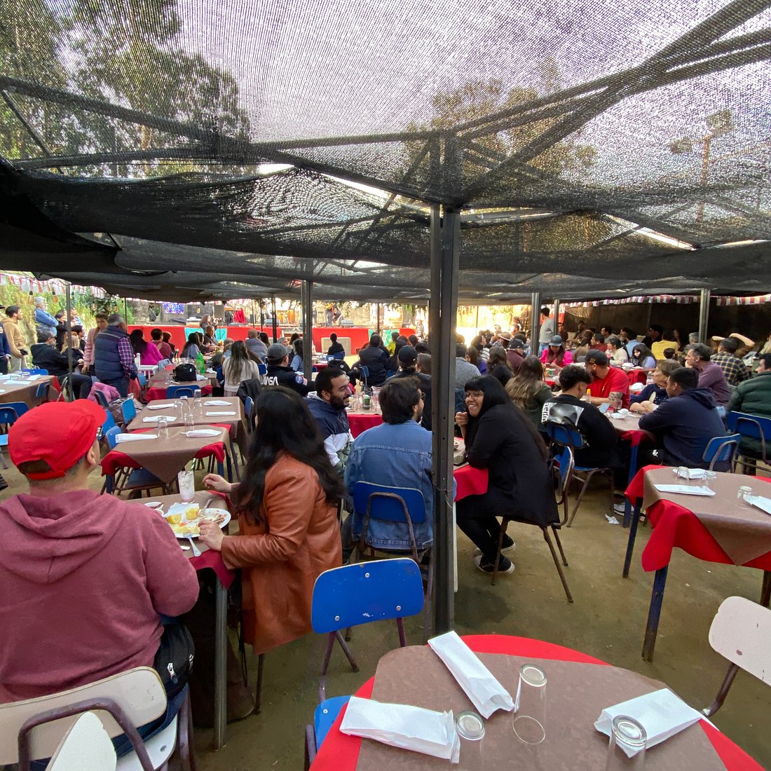Cancha como patio en La Quinta de Los Nuñez