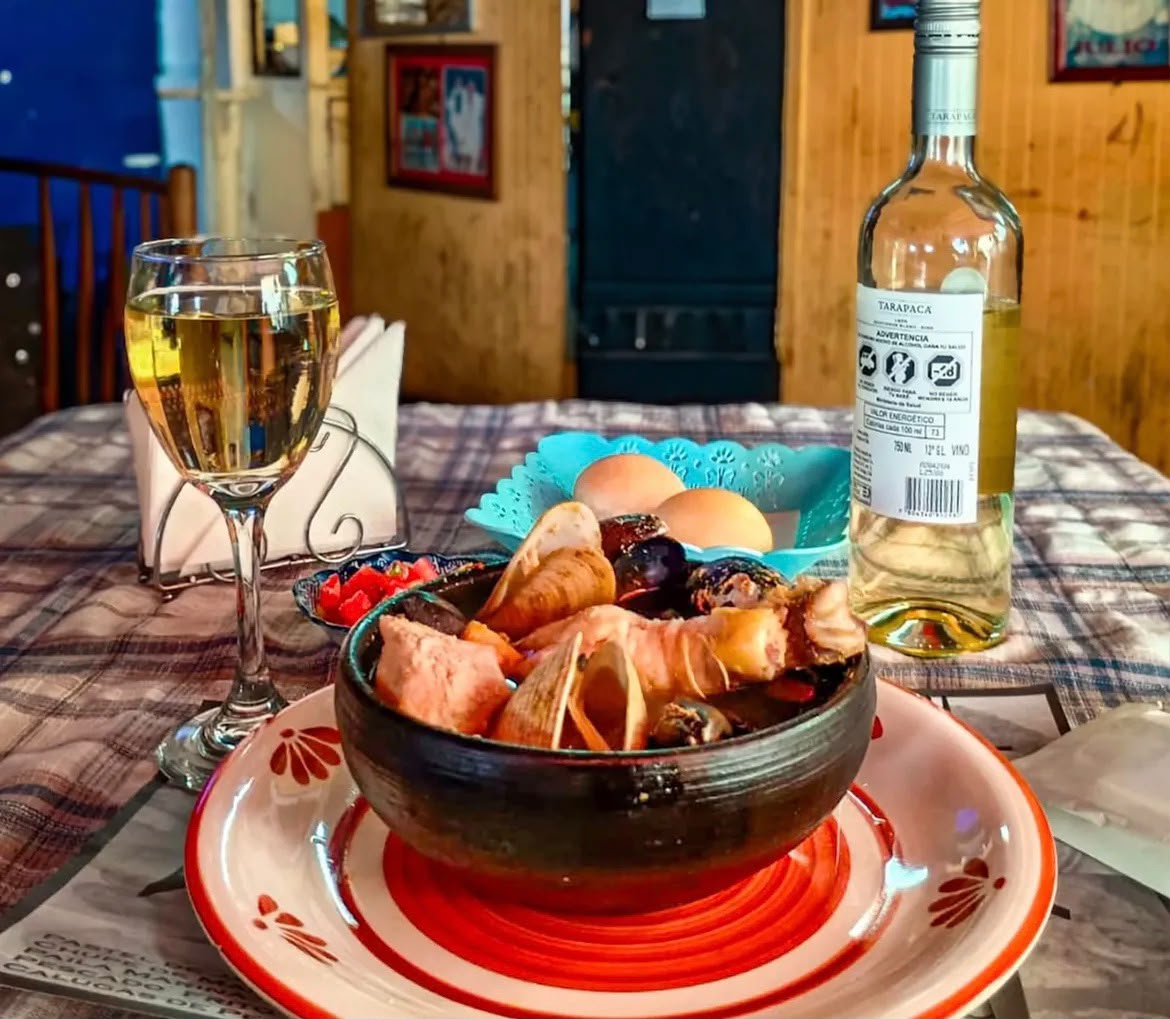 Cocina en Bar Liberty, Valparaiso