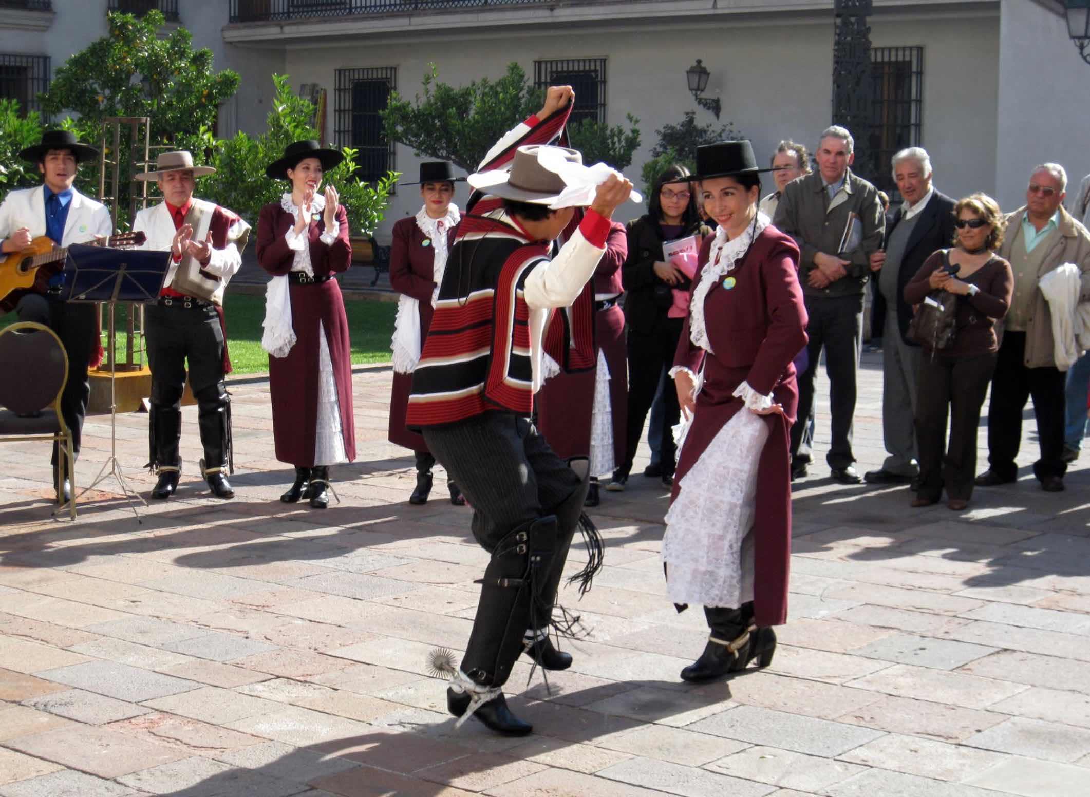 Bailarines de cueca - Estructura de la Cueca