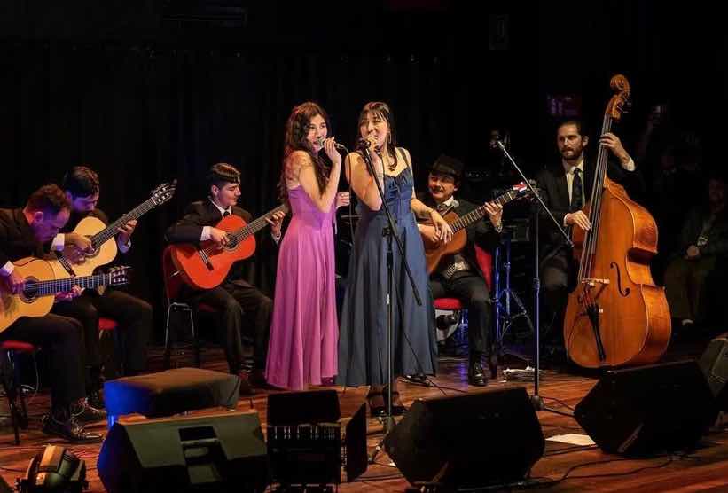 Presentaciones del Dúo Las Corraleras