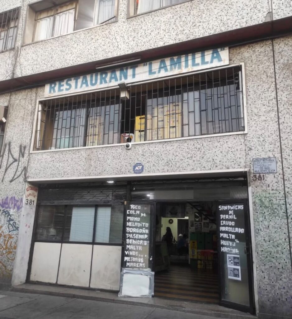 Restaurante La Milla en Santiago