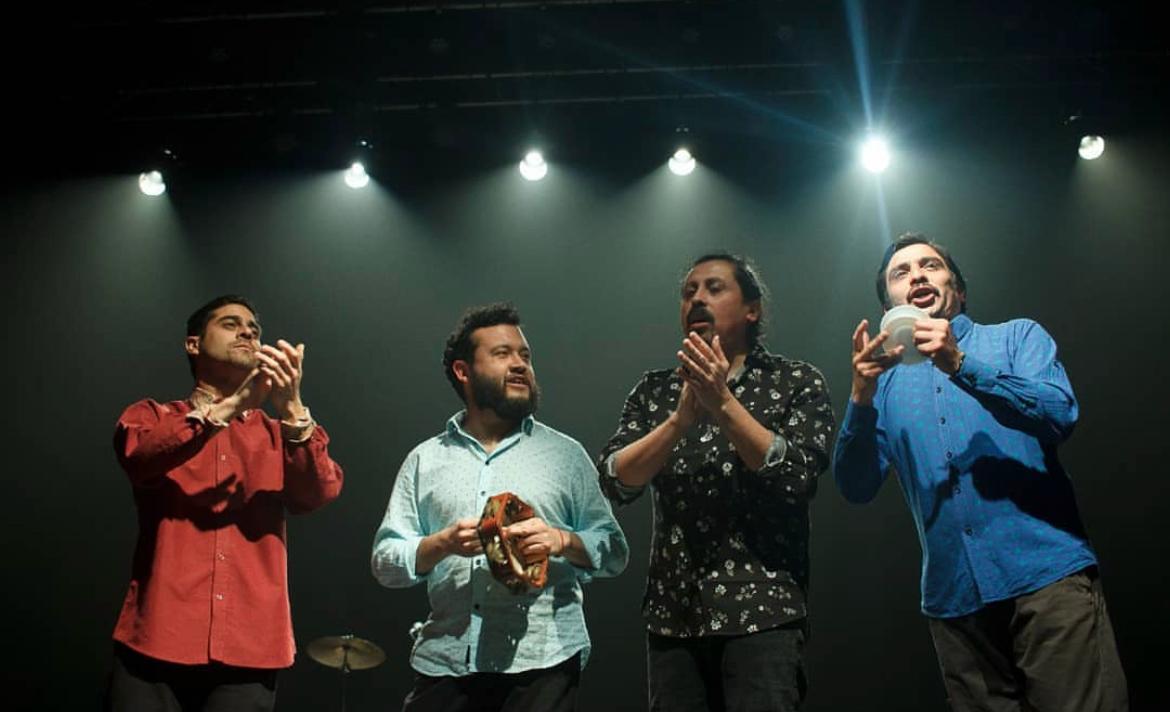 Rueda de cuecas con La Gallera, canto por mano