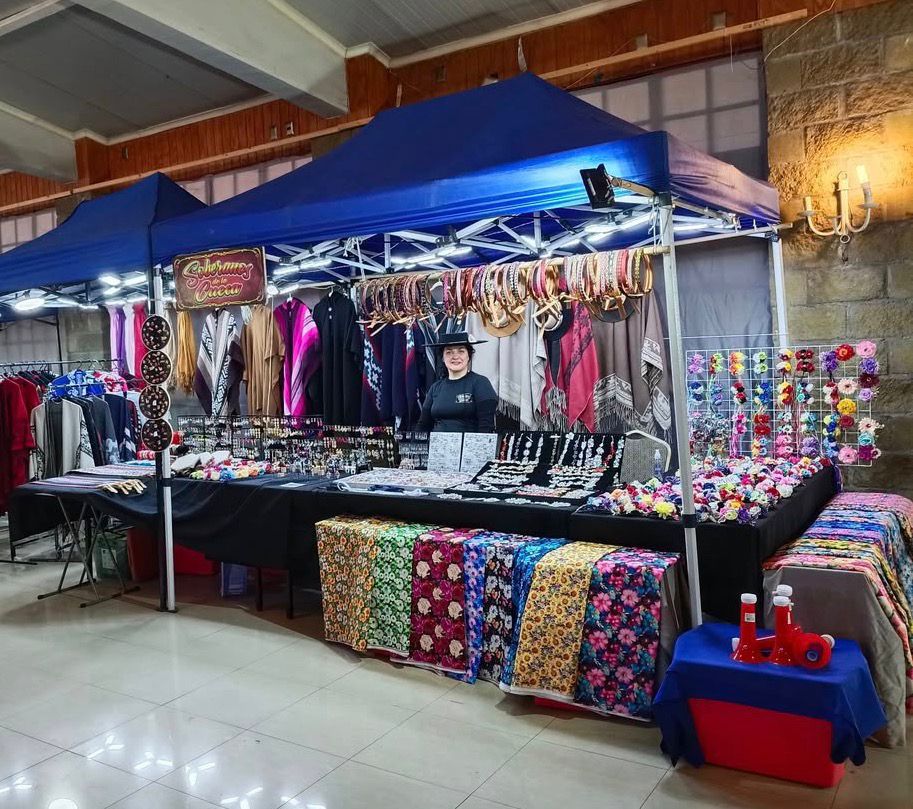 Soberanos de La Cueca en puesto